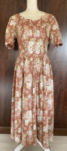 Vintage laura ashley 80s rust - vintage,