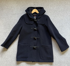 Gloverall Navy Blue Wool