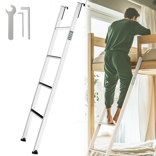 Integrated step ladder - ladder, with
