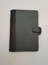 Filofax Personal Size ‘Graphic’ Black/ Grey Good Condition