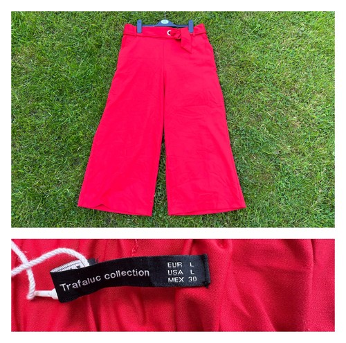 Ladies zara red wide - zara, leg