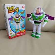 Disney Toy Story Buzz Lightyear Model Electric Walking Robot Doll Action Figure