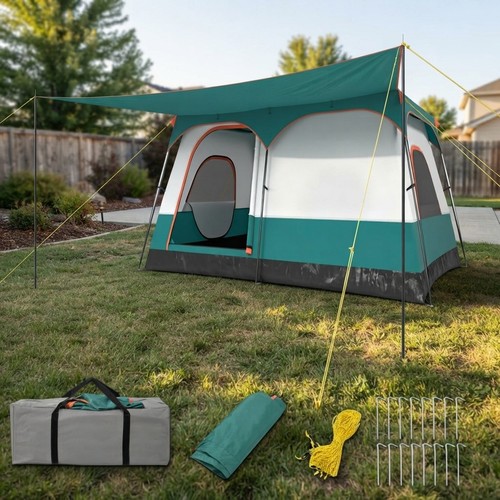 Room family camping tent - family,