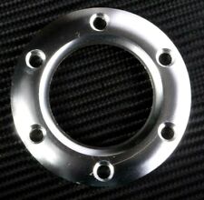 Steering Wheel Horn Button Adapter Ring Boss Silver Alloy Racing Deep Dish 70mm