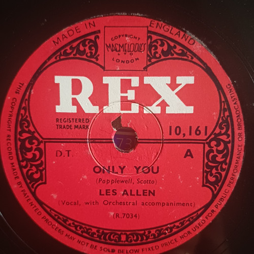 Les allen only you rex - les,