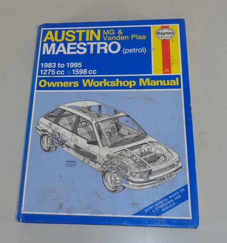 Haynes repair manual austin - haynes, mg