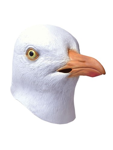 Seagull bird mask rubber - bird,