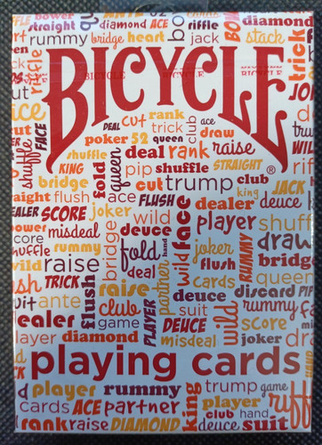 Bicycle playing card deck - bicycle,