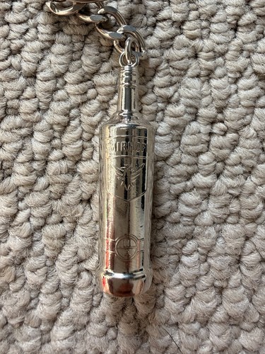 Smirnoff vodka bottle keyring - bottle,