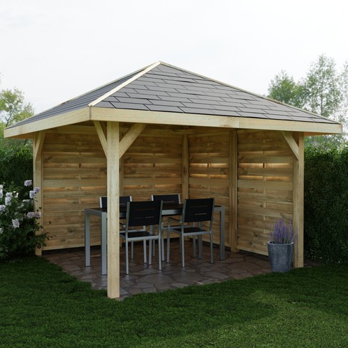 9x9ft pressure treated - 9x9ft, hipped
