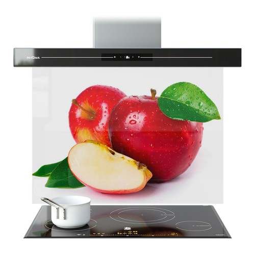 Kitchen glass splashback - kitchen,