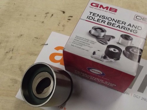 Timing belt tensioner bearing
