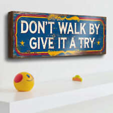 Don't Walk by Sign 28cm