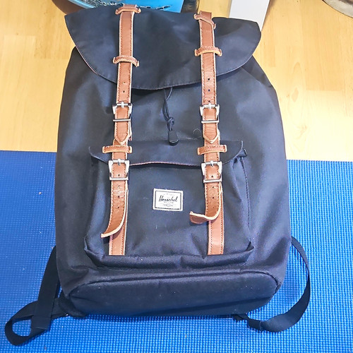 Herschel black trekking hiking - herschel, trekking/hiking