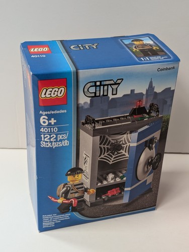 Lego 40110 city coin bank - coin,