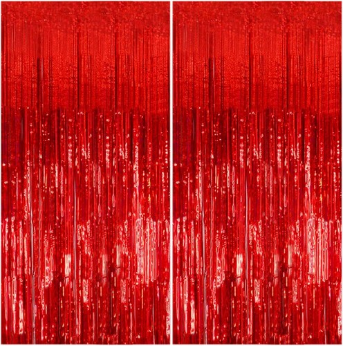 Pack foil curtain backdrop - 2,