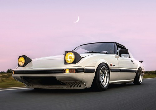 Mazda rx7 poster print car - mazda,