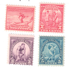 jis36 US STAMP SC# 716-719