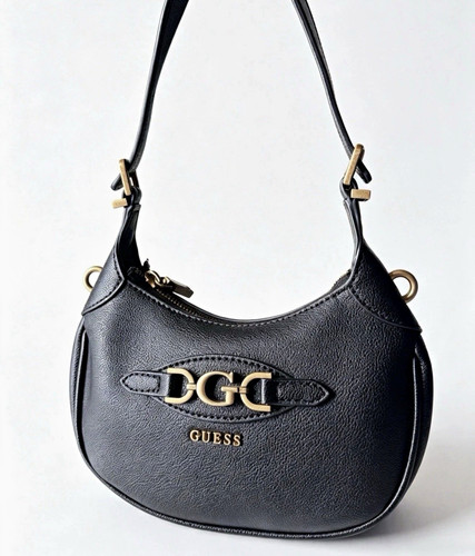 Guess black faux leather - guess,