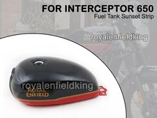 Genuine Royal Enfield Interceptor 650 "Sunset Strip Petrol Fuel Tank"