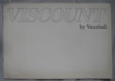 1966 Vauxhall Viscount Brochure Publication Number V1685/5/66