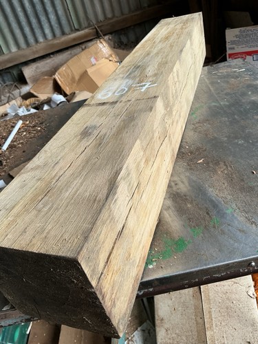 Large oak block beam - oak, beam,very