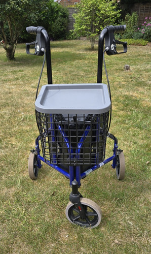 Blue wheel tri walker - blue,