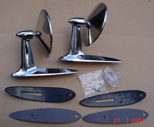 Chrome wingard mirrors ford - mirrors,