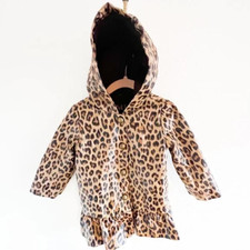 Baby GAP Toddler Animal Print Rain Jacket Size 2T