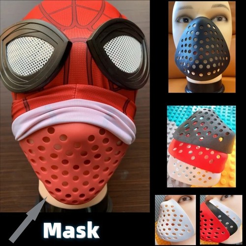 Halloween half face shell - halloween, nose