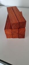 Exoctic Hardwood Pen Blanks - Padauk Hardwood - Set of 5 pen blanks