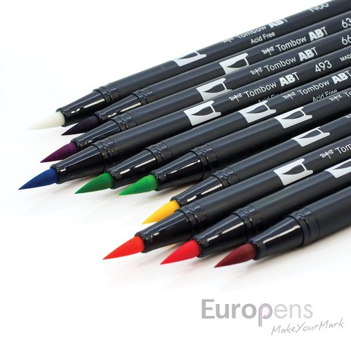 Tombow abt dual brush pen - tombow, /