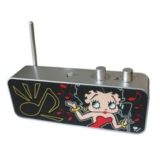 Betty Boop Portable FM Radio
