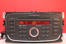 FORD 6000 CD CAR RADIO CD PLAYER FOCUS MK2 2008 2009 2010 OVAL TYPE - WITH CODE