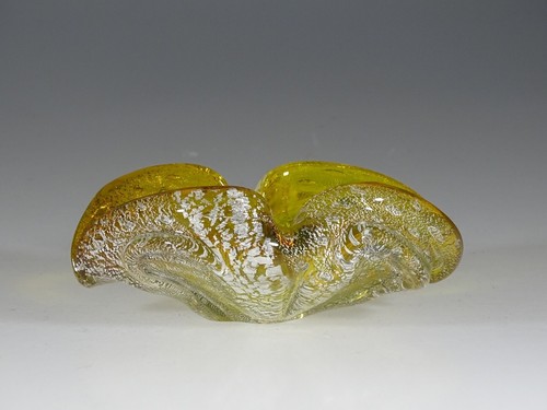 Vintage murano glass bowl - murano,