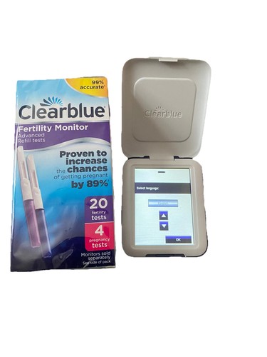 Used vgc clear blue digital - blue,