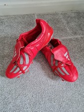 Adidas Predator Mania FG Vivid Red Football UK Size 10