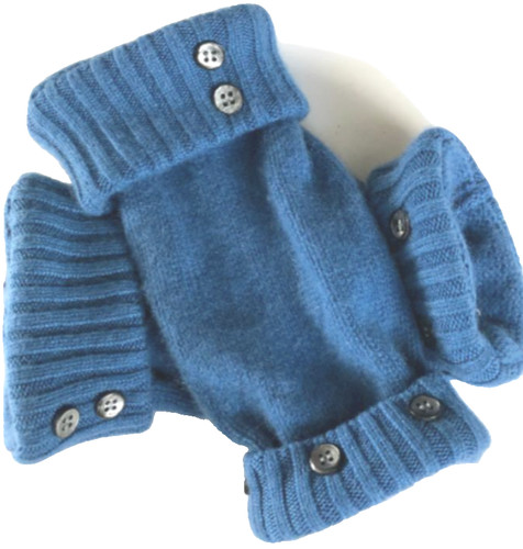 Fingerless gloves blue teal - fingerless,