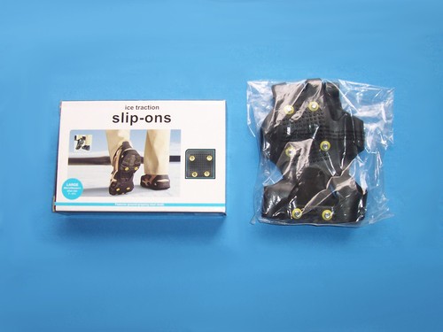 Ice traction slip - ice,