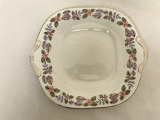 Aynsley April Rose sandwich / cake plate 23cm x 26cm