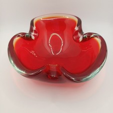 Vintage Murano art glass bowl