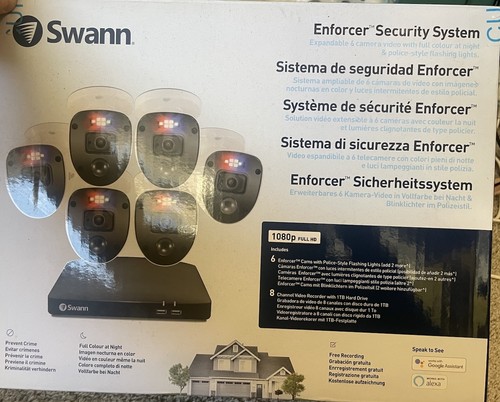 Swann cctv system channel - channel, 7
