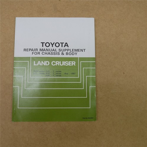 Toyota landcruiser repair - toyota,