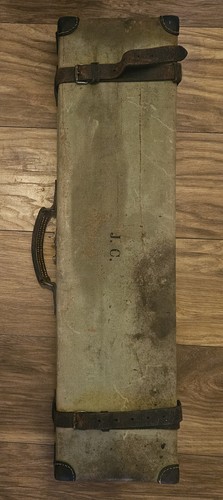 Leather shotgun case hard - leather, /