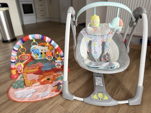 Ingenuity baby swing gym mat - gym,