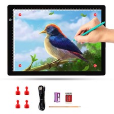 A4 Light Table Drawing Board Tracing Light Box Stencil Tattoo Copy Artist Craft