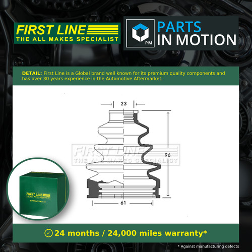 Joint boot fits toyota - joint,