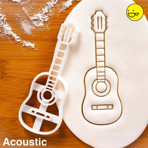 Acoustic guitar cookie cutter - guitar,