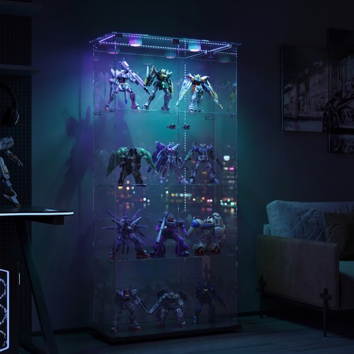 New glass display - new,