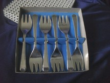 Vintage Set X 6 Boxed Chrome